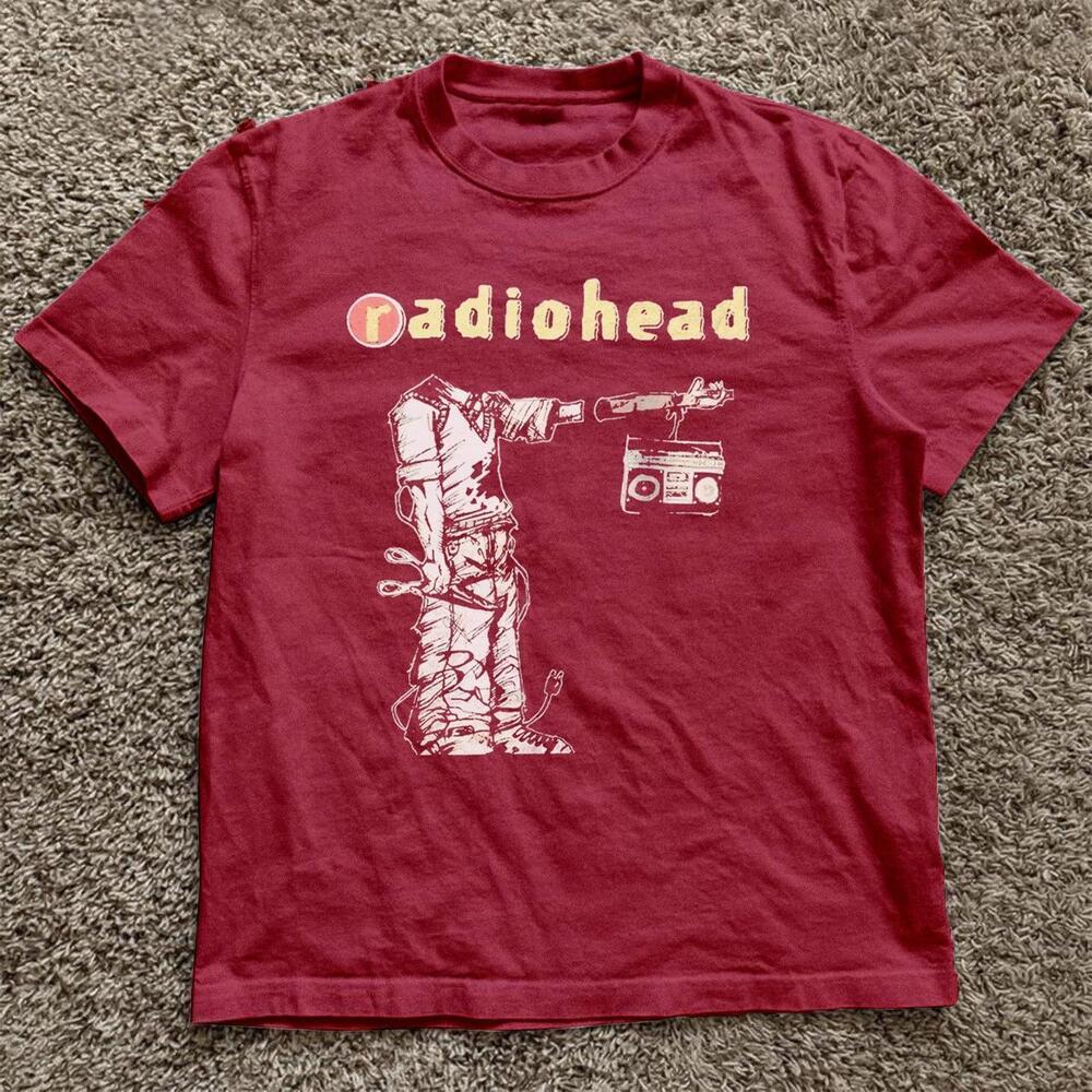 Red Radiohead Tour Tee